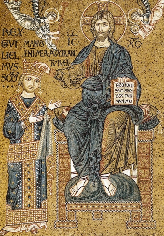 Gugliemo i Buono - Mosaici Duomo di Monreale.