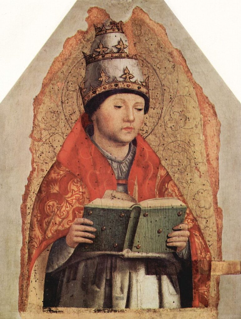 San Gregorio Magno - Antonello da Messina - Palazzo Abatellis