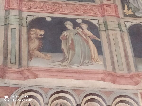 Affresco dal significato sconosciuto