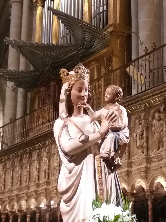 Cattedrale di Toledo - Madonna con bambino
