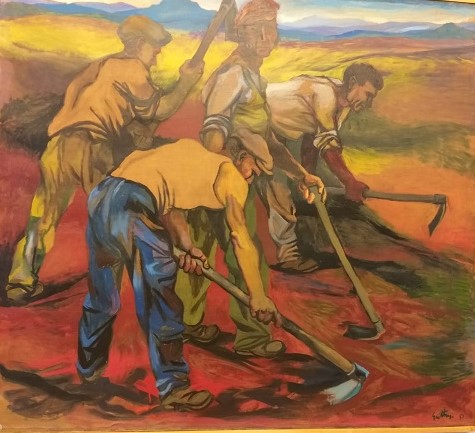 Gli zappatori - R. Guttuso