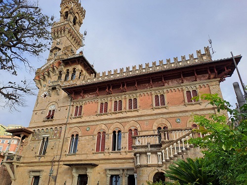 Castello Mackenzie - Facciata