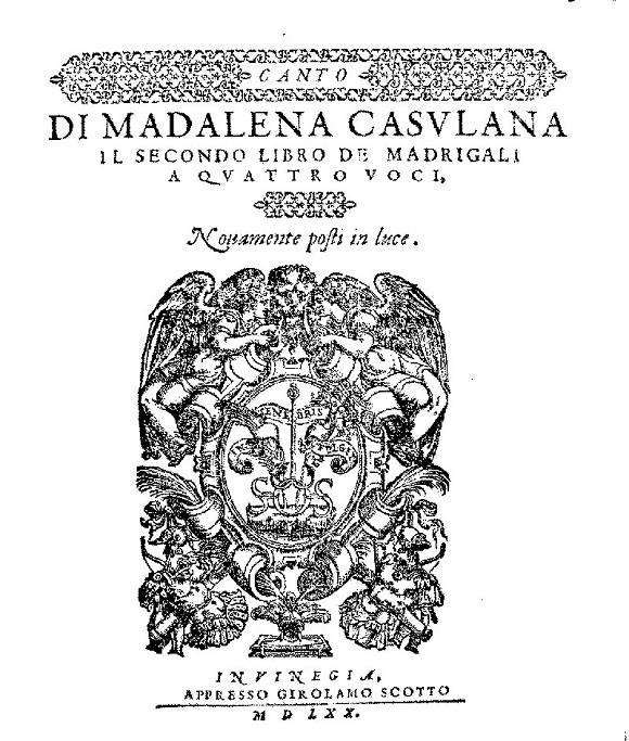 Maddalena-Casulana-Secondo-libro-di-madrigali
