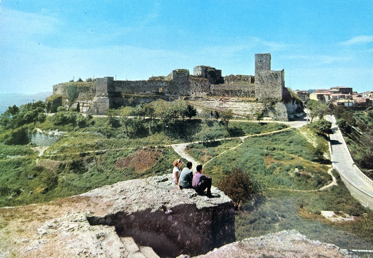 Veduta del castello degli anni '60