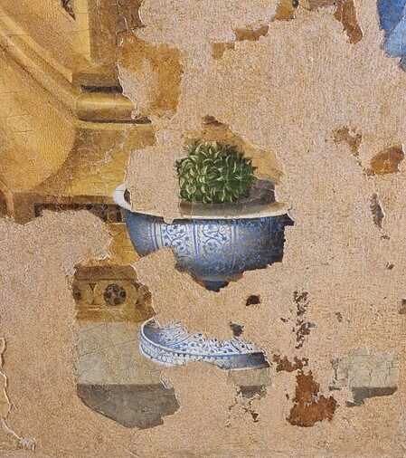 Antonello da Messina - Annunciazione - Vaso