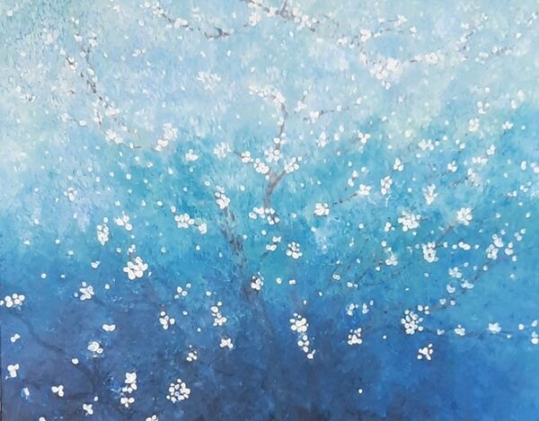 Coffa Patrizia - D'après albero di mandorlo in fiore di V. Van Gogh