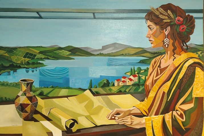 Rosaria Vetri - Cerere, custode eterna del lago (2)