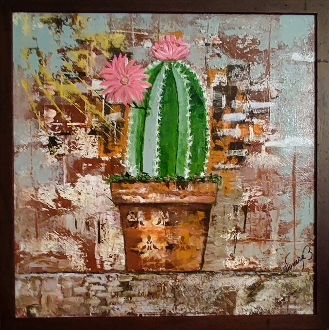 Venera Bellinghieri - Cactus in fiore